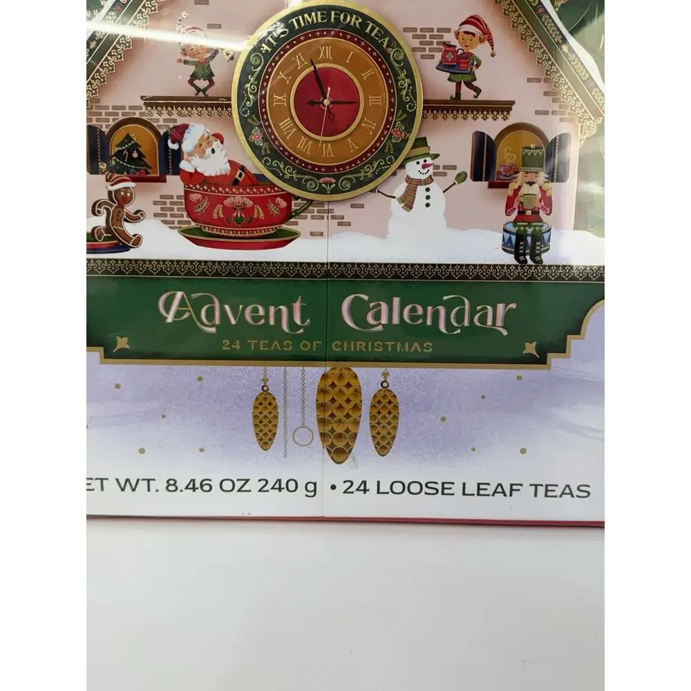 Williams Sonoma Vandam Advent Calender NEW SEALED 24 Teas Of Christmas